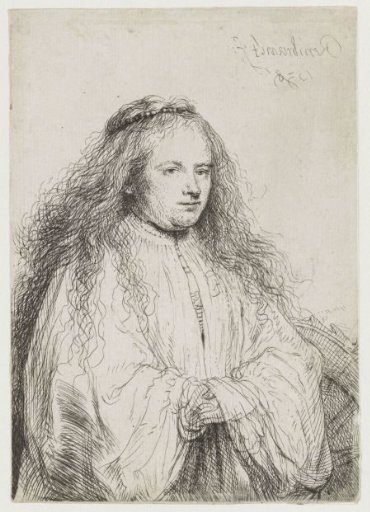 Saskia as Catherine of Alexandria