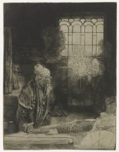 A Scholar in his Study (‘Faust’)