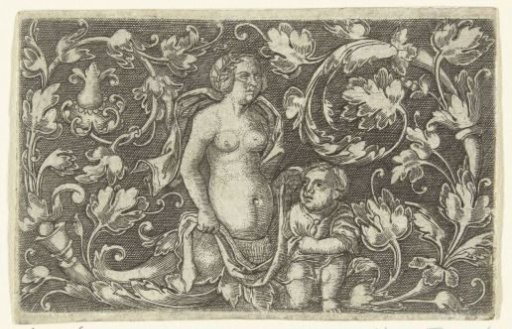 Nude upper body of a woman