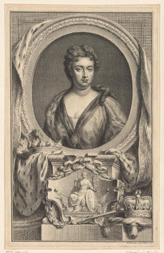 Portrait of Anna Stuart, Queen of Great Britain
