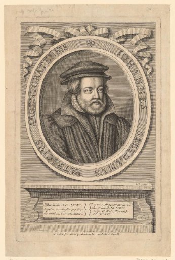 Portrait of Johannes Sleidanus