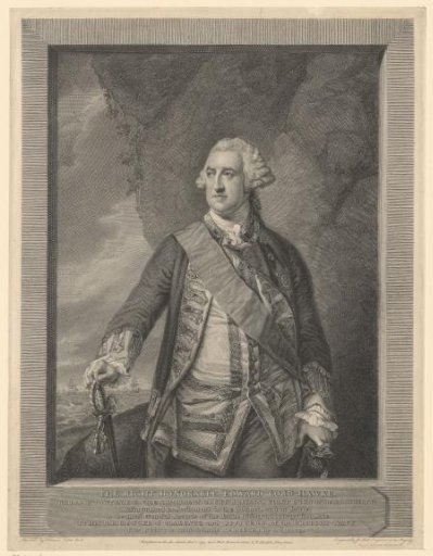 Portrait of Edward Hawke