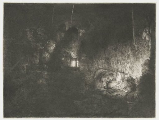 The adoration of the shepherds: a night piece