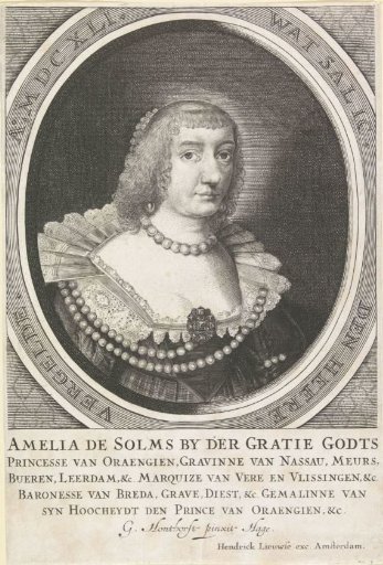 Portrait of Amalia of Solms