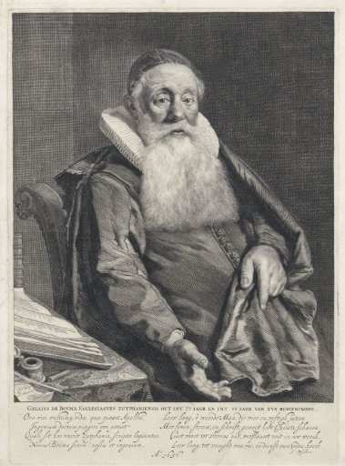 Portrait of Gellius de Bouma