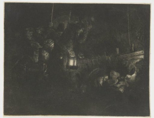 The adoration of the shepherds: a night piece