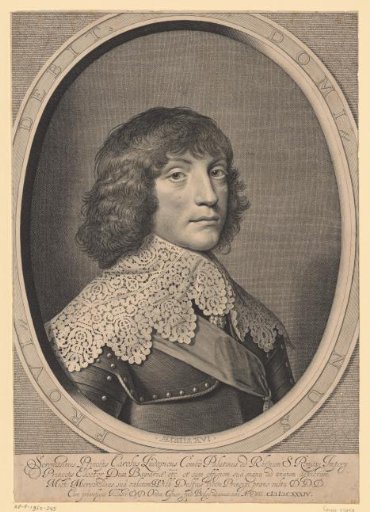 Portrait of Charles Louis, Elector Palatine, at the age of 16