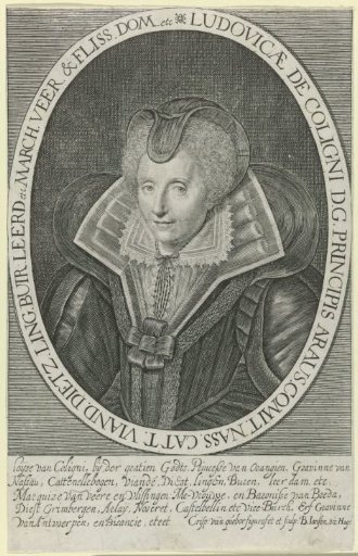 Portrait of Louise de Coligny