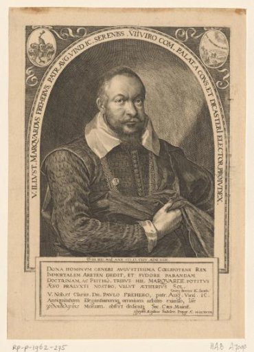 Portrait of Marquard Freher at the age of 49