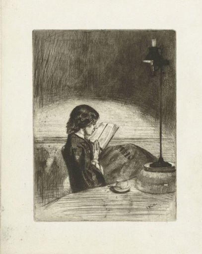 Portrait of Deborah Delano Reading