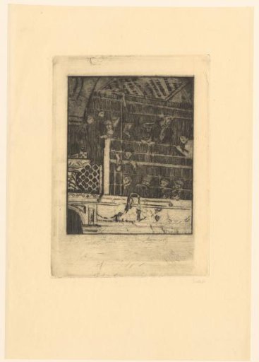 Thirteen people in the audience of the Middlesex Music Hall in London