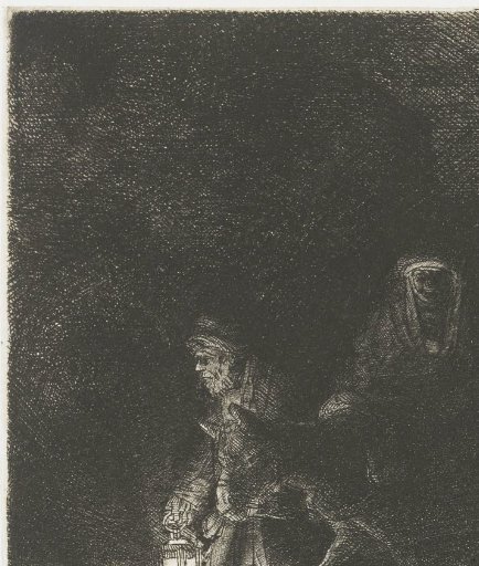 The flight into Egypt