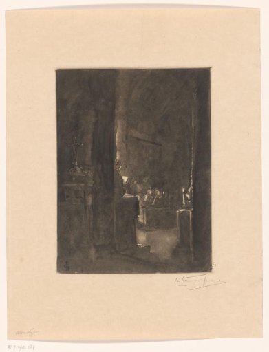 Interior of a Church in Cleves