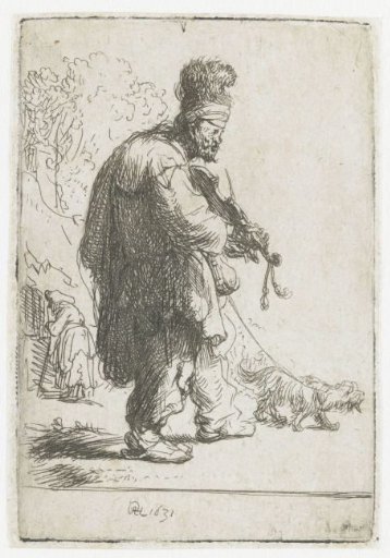 The blind fiddler