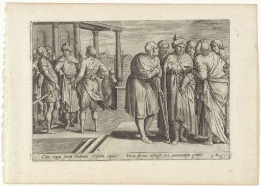 Rehoboam Consults the Elders and the Young Men