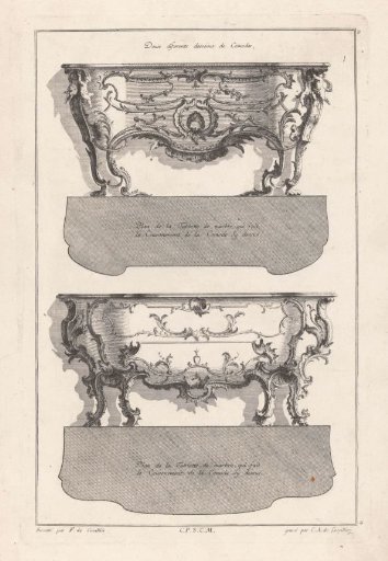 Two commodes
