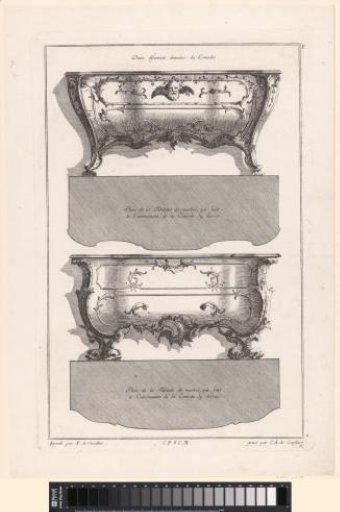Two commodes