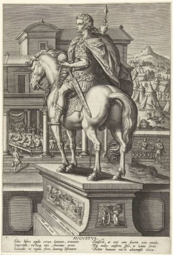 Emperor Augustus on Horseback
