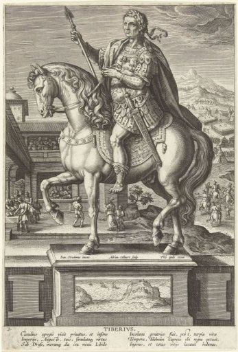 Emperor Tiberius on Horseback