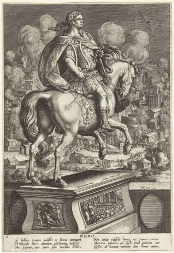 Emperor Nero on Horseback