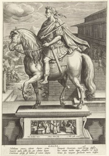 Emperor Galba on Horseback