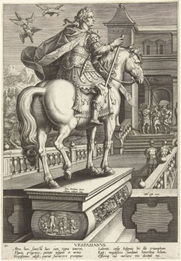 Emperor Vespasian on Horseback