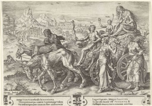 Triumphal Car with Poverty (Inopia)