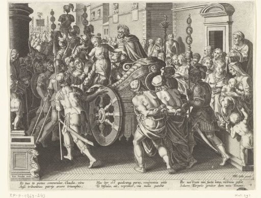 Triumphal Procession of Claudia and Her Father