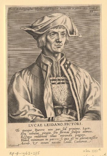 Portrait of Lucas van Leyden