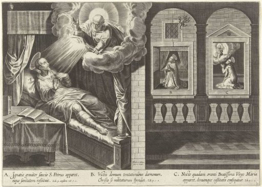 Peter appears to Ignatius