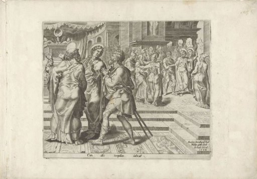 Peter and John Heal a Paralytic Man at the Temple Gate