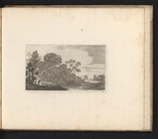 Landscape with Figures on the Riverbank