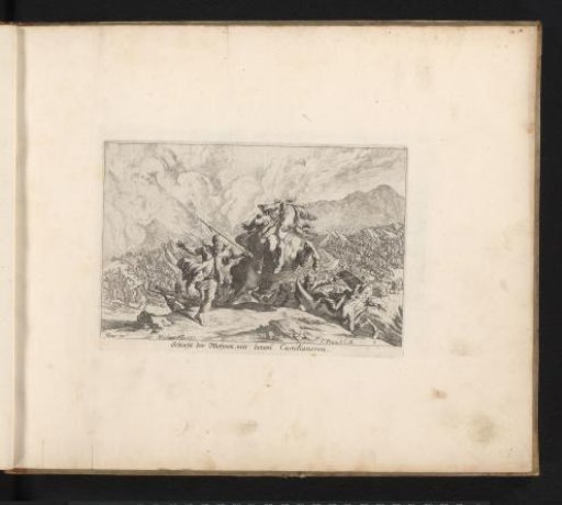 Battle between the Moors and Castilians