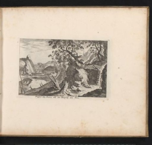 Hilly Landscape with a Resting Woman