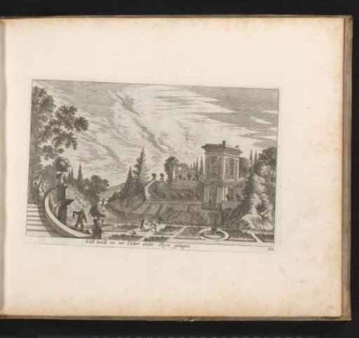 View of a Palace Located on the Tiber