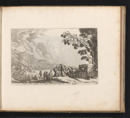 View of the Coast near Naples and Vesuvius