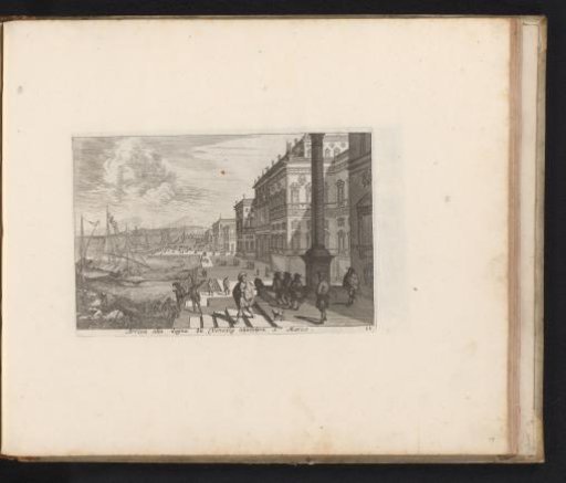 Wharf at San Marco in Venice