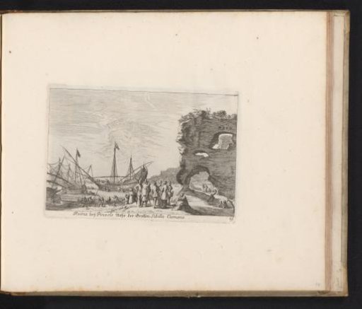 Ruin at the harbor of Pozzuoli