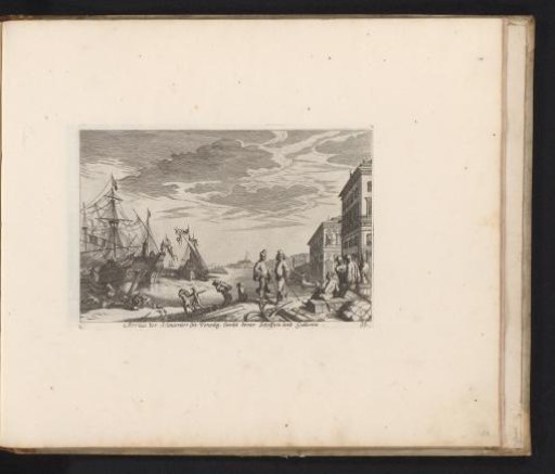 Ships in the Harbour of Venice