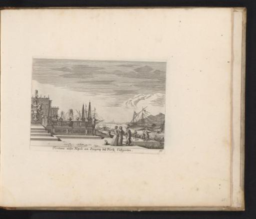 Shipyard Located at the Garden with Fountains of the Royal Palace in Naples