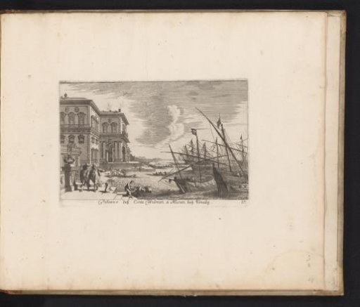 Shipyard at a Palazzo in Venice