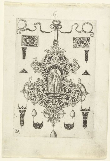 Pendant with Charitas