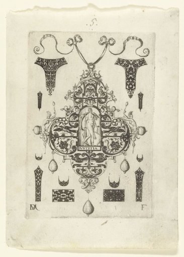 Pendant with Justitia