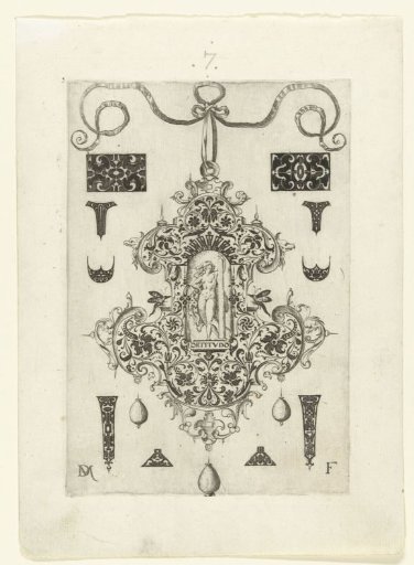 Pendant with Fortitudo