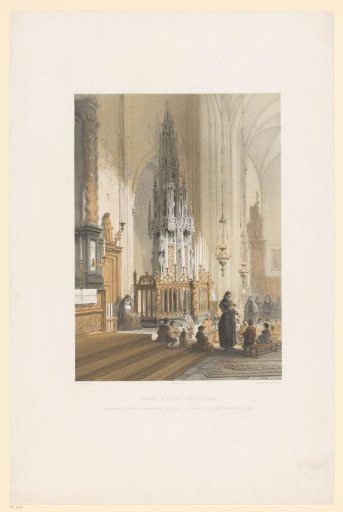 Tabernacle in St. James' Church in Leuven