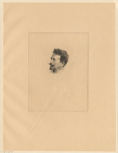 Portrait of Félicien Rops