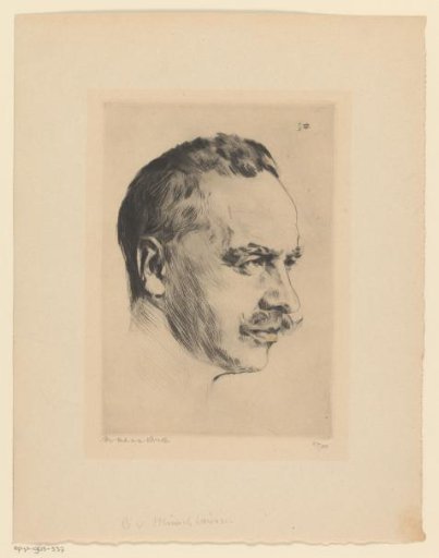 Portrait of Börries von Münchhausen