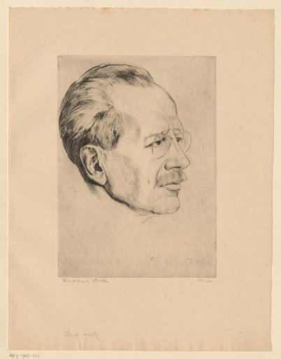 Portrait of Arno Holz