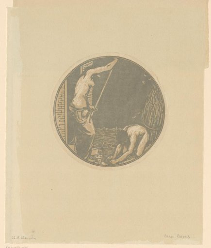 Man and woman raking leaves