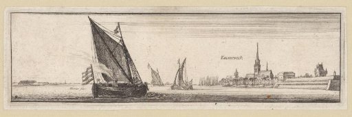 River Landscape with a View of Emmerich